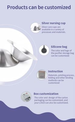 Set Of 10 Reusable Breathable Breast Shields Fixed Nipple Patches For Silver Nursing Cups BPA Free Silica Gel Odorless Comfort