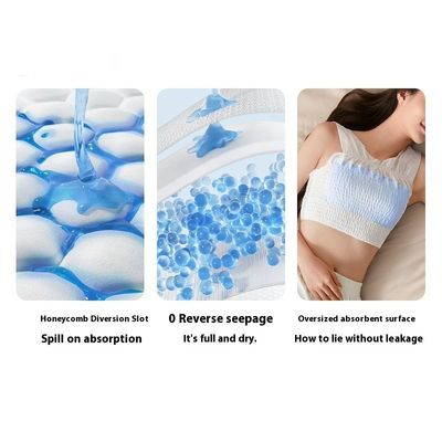 Disposable Wearable Nursing Bra With Soft Absorbent Breast Pads For Maternity Night Use OEM